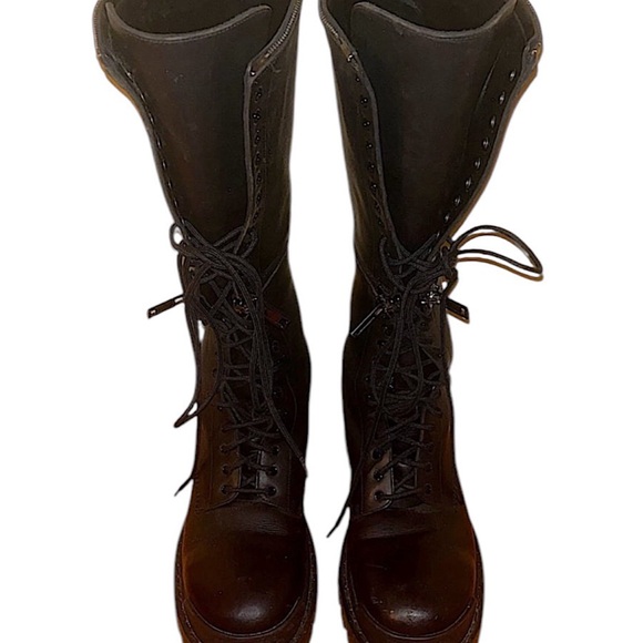 Authentic Balenciaga Black Leather Master High Boots - Picture 1 of 12
